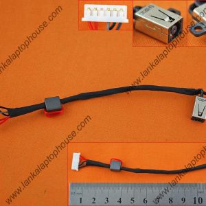 DC JACK - Dell Inspiron 15 (5551 5555 5558 5559) / Vostro 15 (3558) DC Power Input Jack with Cable - KD4T9