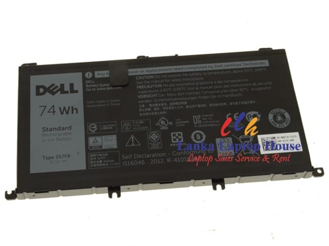 New Dell OEM Genuine Inspiron 15 (7559) 74Wh 6-cell Laptop Battery - 357F9