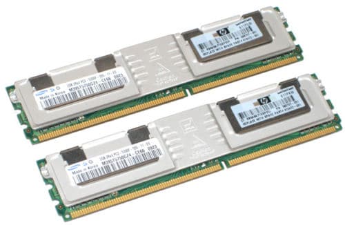 MEMORY - 4GB (2X2GB) HP PROLIANT DL580 G5 DDR2 667 FB-DIMM 397413-B21 KIT SERVER
