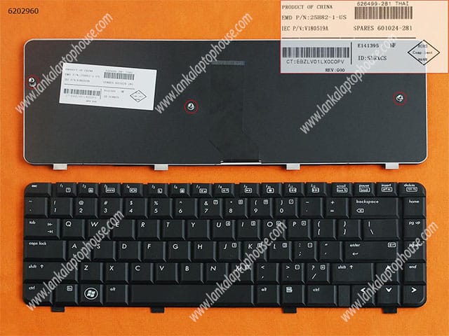 KEYBOARDS - COMPAQ CQ40, CQ41, CQ45, CQ50 V061102CS1