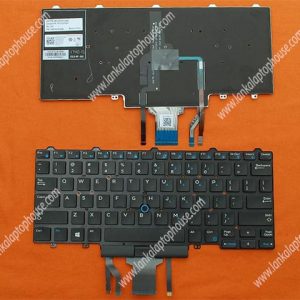 KEYBOARD - DELL LATITUDE E5450 E7250 E7450 3340 KEYBOARD US LAYOUT WITH BACKLIT 0K9V28 F223 D19TR
