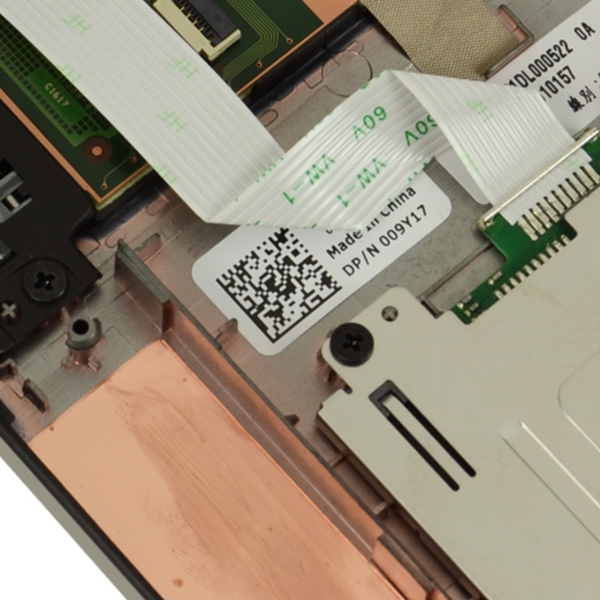 New Dell OEM Latitude E7470 Palmrest Touchpad Assembly with Fingerprint Reader - Dual Point - 09Y17 - Image 3