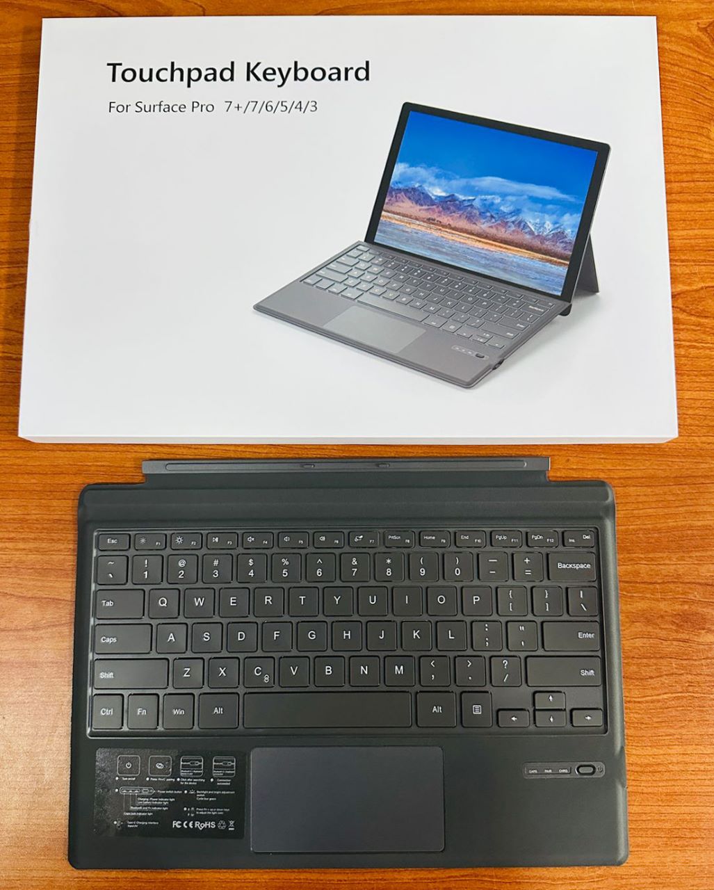 New Surface Pro 3 4 5 6 7 7+ Bluetooth Wireless Keyboard