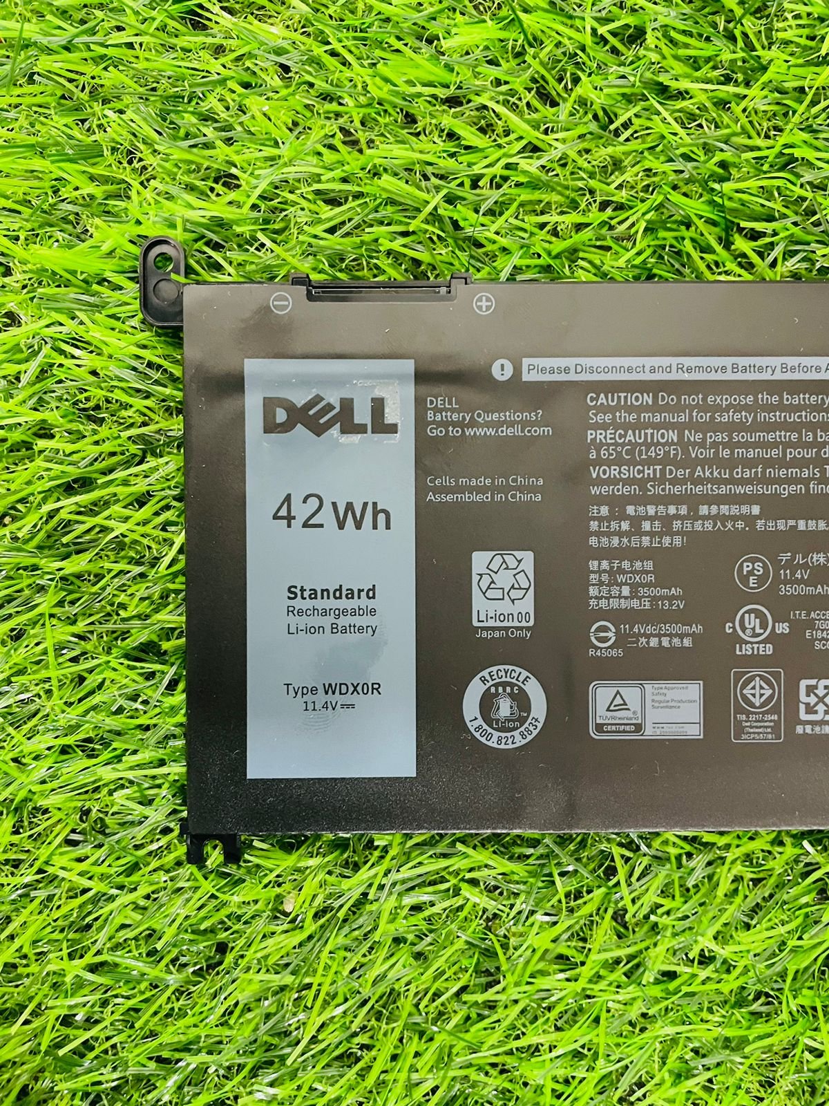 BATTERY - DELL REAL GENUINE INSPIRON 5568 5368 5567 7368 3CRH3 WDX0R 3Cell 11.4v 43Whr - Image 3